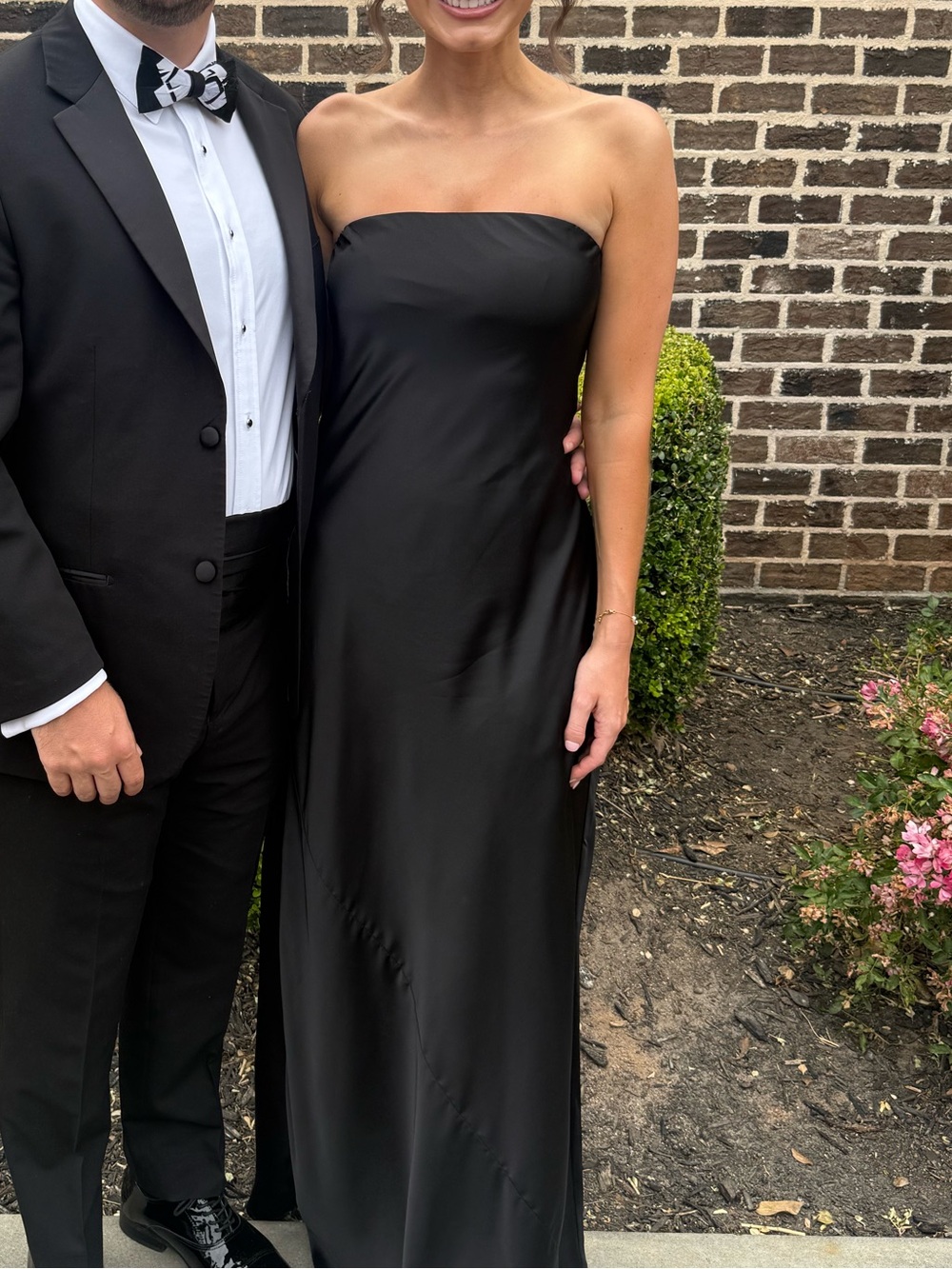 Show Me Your MuMu Black Taylor Tube Maxi Bridesmaid Dress - Picture 3 of 3